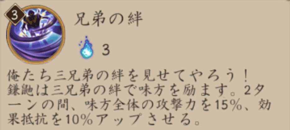 鎌鼬「兄弟の絆」