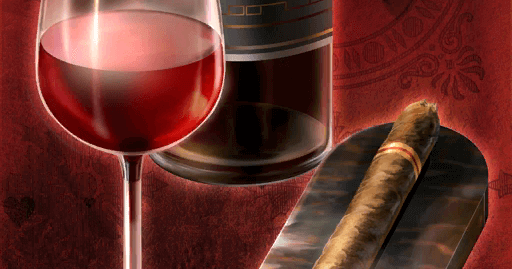 fgo-葉巻とワイン