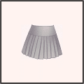ミニプリーツスカート