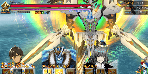 バトル画面-Lv90+