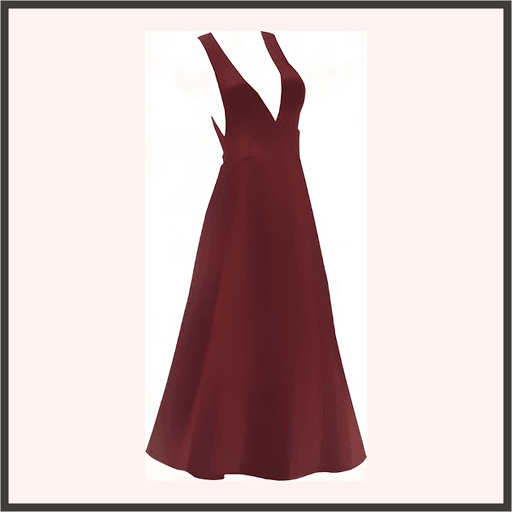 サロペットスカート（赤）