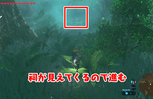 ゼルダBotW_トッチーより先回りして進む15