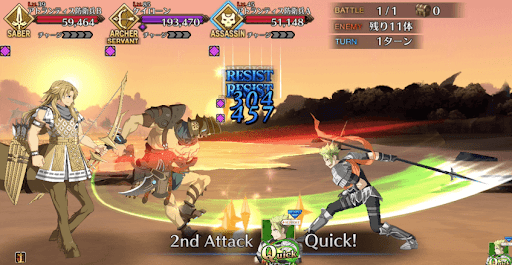 fgo-防衛兵2体を倒す