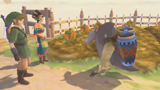 オルディン火山でモグマ族族長をスカウト