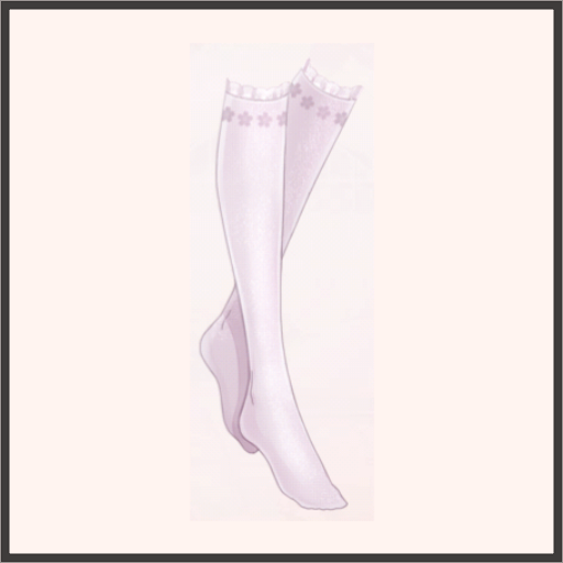 春の残り香＜靴下＞