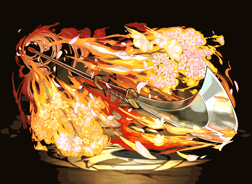 薙刀・春宵緋桜