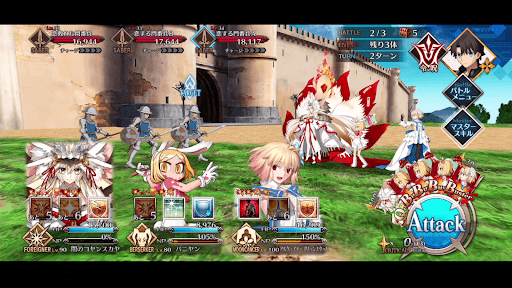 fgo-らぶらぶ鎮圧戦 町の門を突破せよ！_バトル2