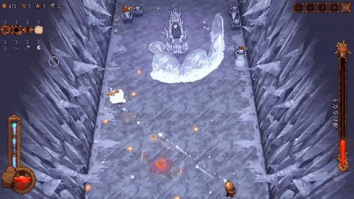 Ball x Pit_広範囲氷の盾攻撃