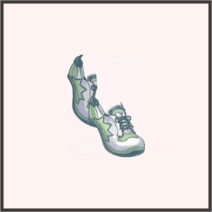 スニーカー（緑）