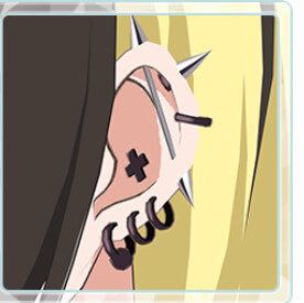 【ビヨンドザブルースカイ】斑鳩ルカのイヤリング