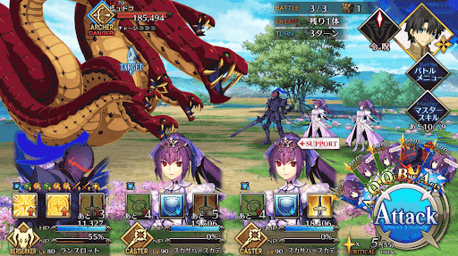 fgo-トレーター・ユガ/医神アスクレピオス_進行度1/5