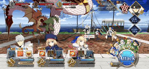 fgo-カルデアシアター レッドカーペット級_バトル2