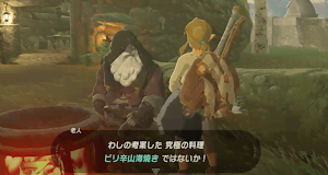 ゼルダBotW＿ピリ辛山海焼き