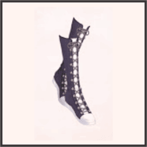 クール系ハイカットスニーカー