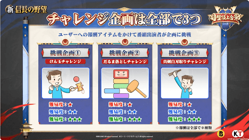 チャレンジ企画