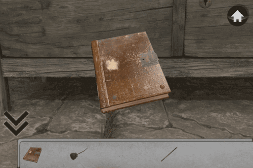 脱出ゲームgarden_棚の下