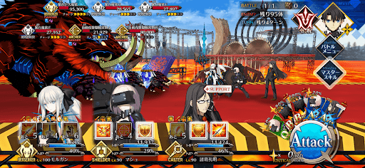 fgo-明日霊血古圏 難関挑戦コース1戦②