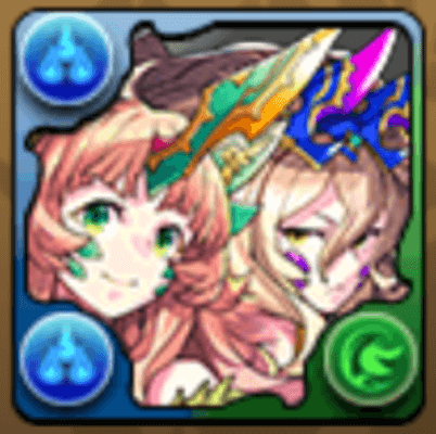 青緑の龍契士・リューネ＆シルヴィ