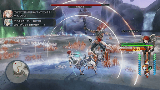 ロロの攻撃をジャストガードする