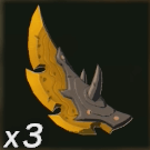 黒リザルフォスの角