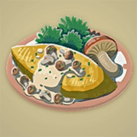 キノコオムレツ