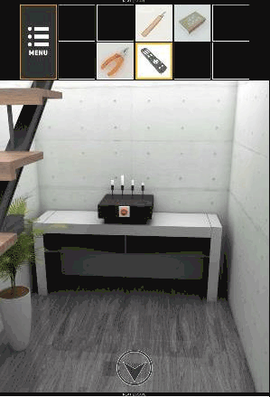 湖畔の別荘からの脱出_鍵