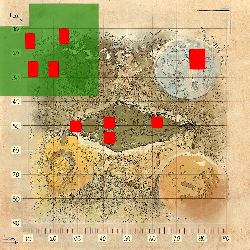 エクスティンクション_カストロイデスの巣_マップ