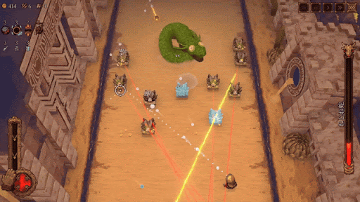 Ball x Pit_レーザー+毒弾