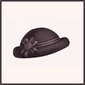 ショコラハット（茶）
