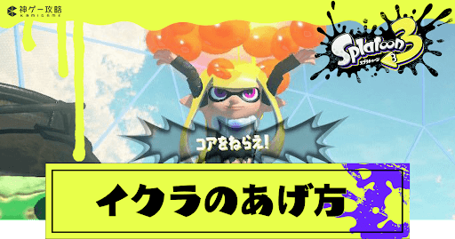 イクラのあげ方