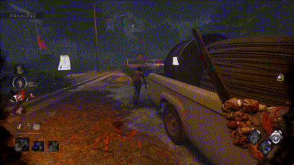 消防斧を当てたサバイバーは直接担げる