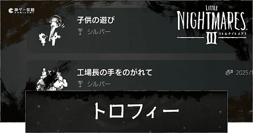 トロフィー一覧