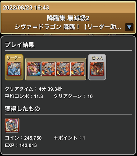 シヴァドラ降臨-シヴァドラ3体編成