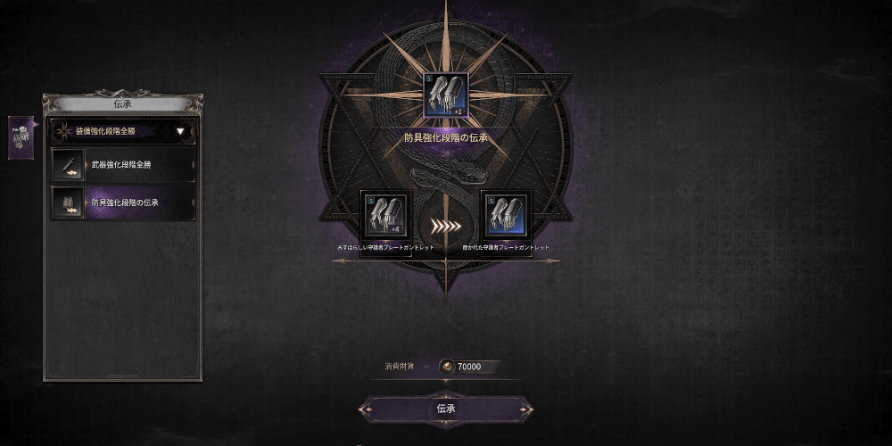 ダークディセンバー_装備を更新する際に役立つ