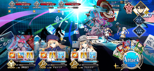 fgo-深淵 ？？？（魚群）を攻撃1戦