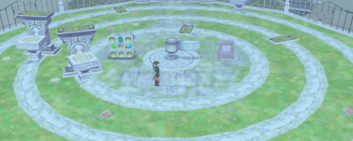 ゼルダSWS_詩島に降りる