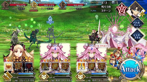 fgo-スケルトンハント_バトル