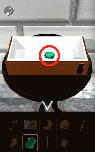  月の見える城からの脱出_ベランダの上