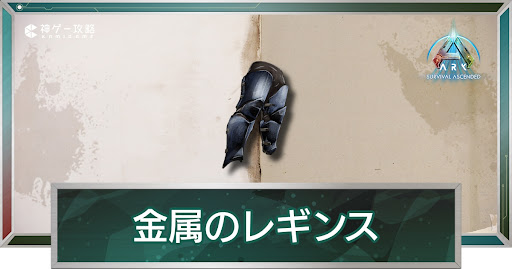 金属のレギンス