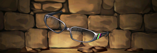 クマ特製メガネ