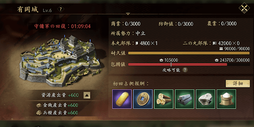 勢力全体で攻めたい拠点に使おう