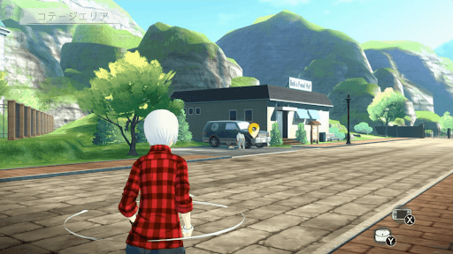 レストランに向かいボブに話しかける