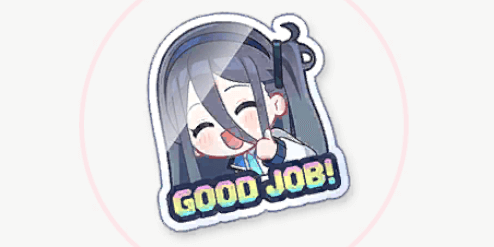 アリスの花丸シール