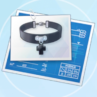 十字架のチョーカー