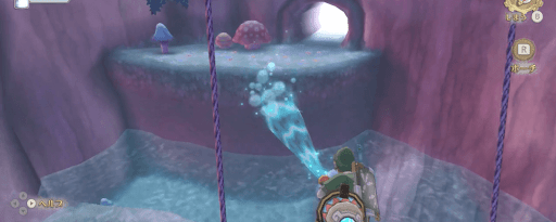 ゼルダSWS_足場を揺らす