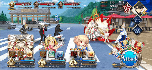 fgo-バイク乗り達のオアシス_バトル3