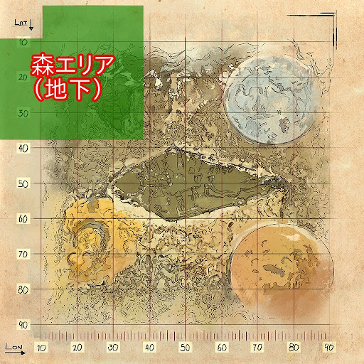 エクスティンクション_ガチャ_生息地