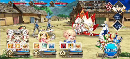 fgo-地獄の武田ブートキャンプ：訓練編_バトル1