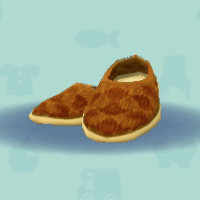 ちゃいろいパンプス