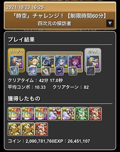 四次元の探訪者-攻略パーティ